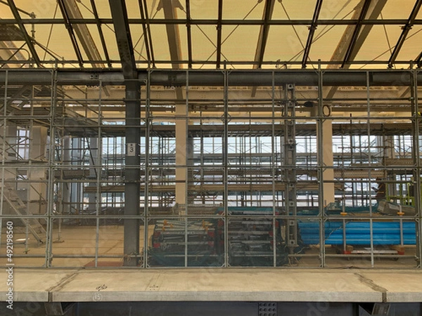 Fototapeta ホーム、工事