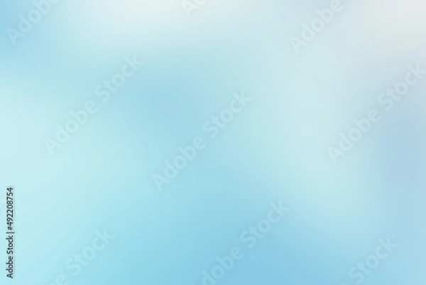Obraz 夏の涼しさをイメージした水色の上品なグラデーション背景