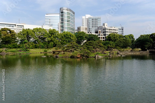 Fototapeta 都会の庭園