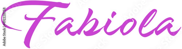 Fototapeta Fabiola