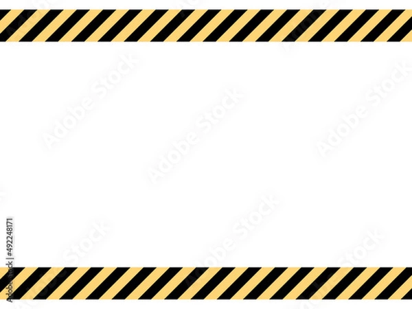 Fototapeta シンプルトラテープフレーム：横