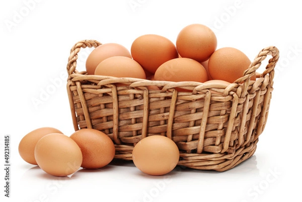 Obraz eggs in a basket