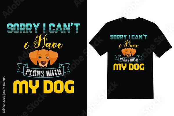 Obraz T-shit design Template EPS file.