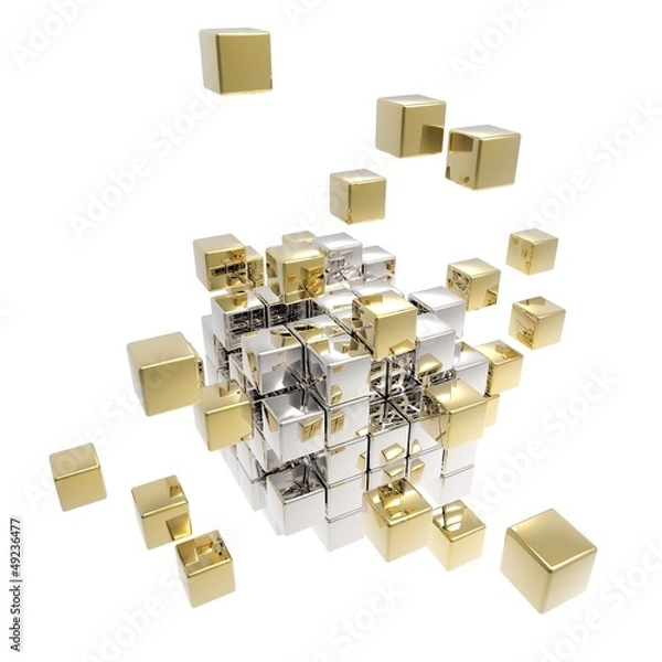 Fototapeta Relacja sześcienna