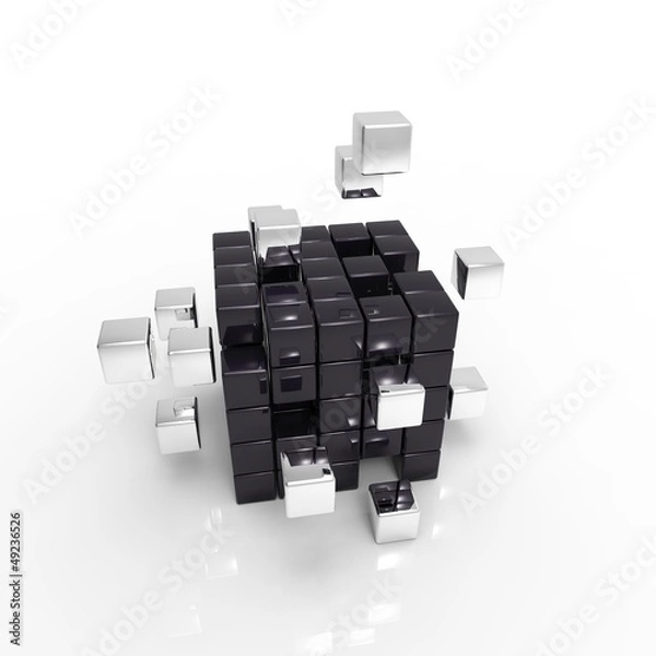 Fototapeta Cubic Relation