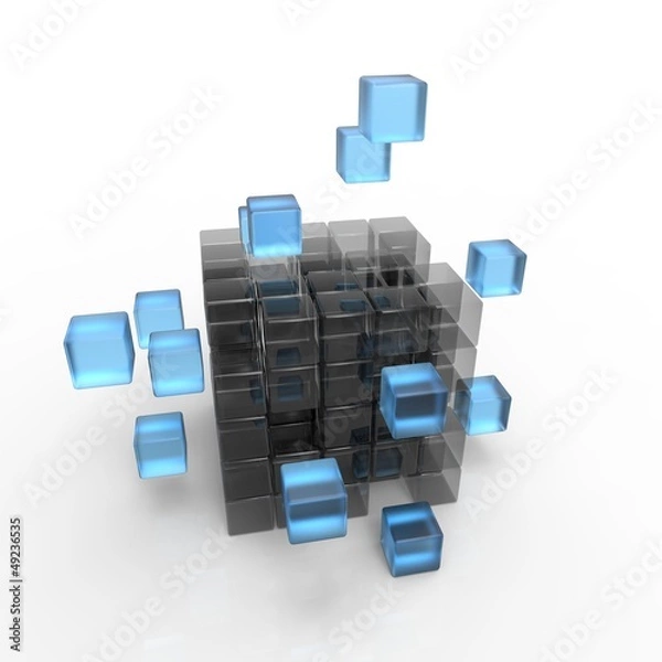 Fototapeta Cubic Relation