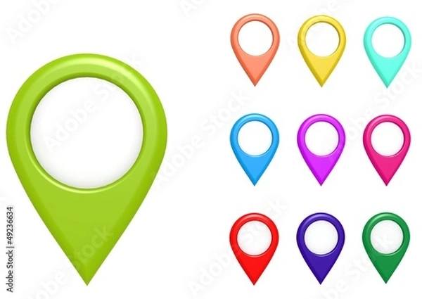 Fototapeta Circular pointer