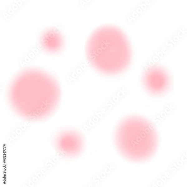 Fototapeta ピンク色の水玉模様