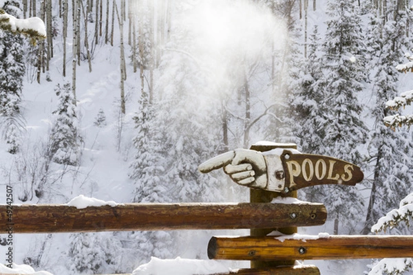 Obraz Gorące źródła