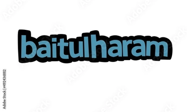 Fototapeta KING writing vector design on white background