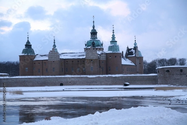 Obraz Kalmar Castle one winterday