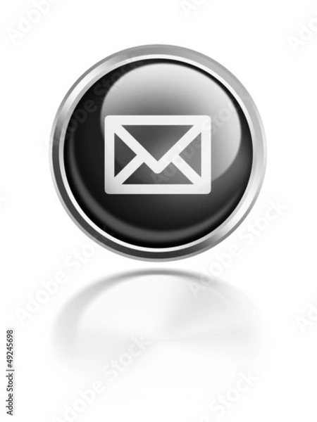 Obraz Kontakt letter Post schwarz