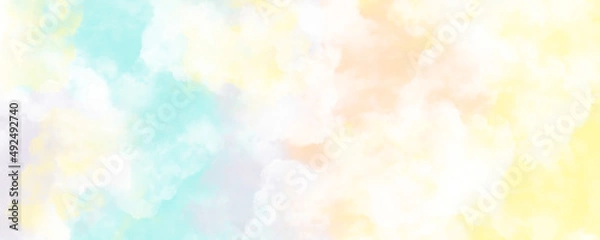 Obraz abstract colorful background with bokeh