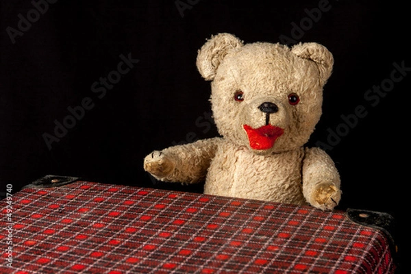 Obraz My first teddy bear