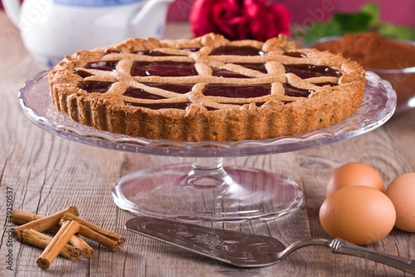 Obraz Linzer torte.