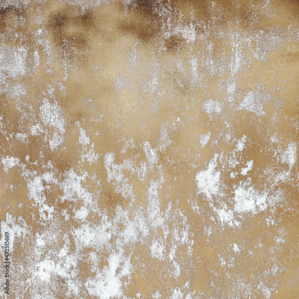 Fototapeta Abstract Gold Concrete Texture No. 4