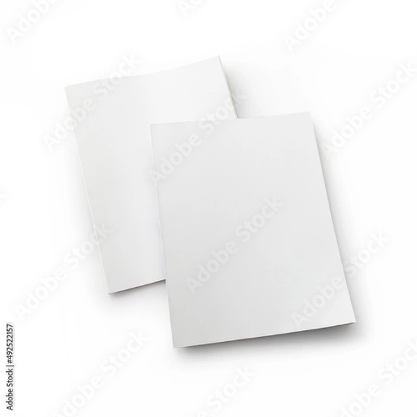 Fototapeta Two blank catalogs