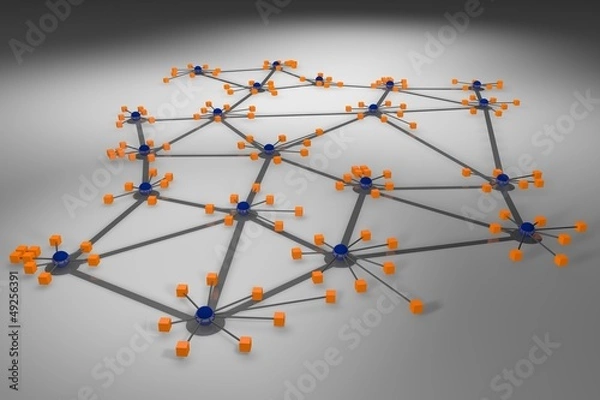 Obraz Netzwerk