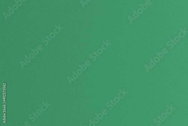 Fototapeta medium sea green color paper texture. Abstract rough flat background