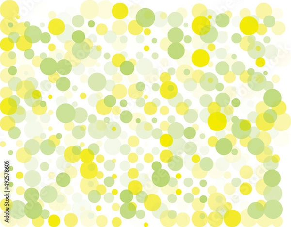 Fototapeta 背景　パターン　ランダム　円