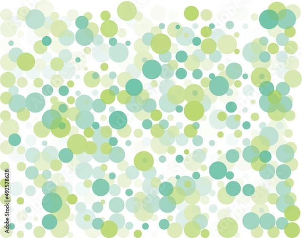 Obraz 背景　パターン　ランダム　円