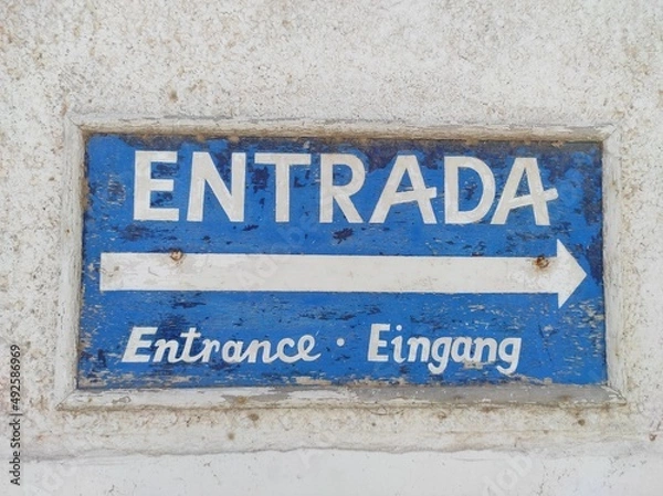 Fototapeta Wegweiser