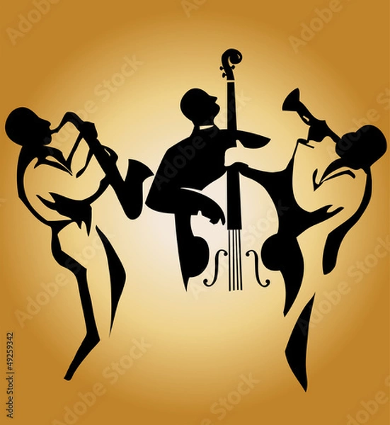 Obraz jazz trio