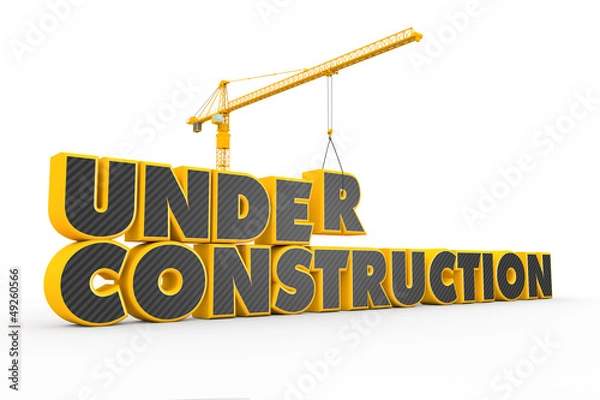Fototapeta Under construction