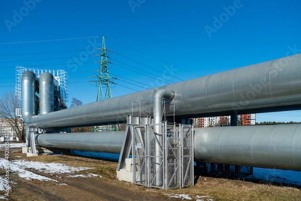 Obraz Heat transmission in winter