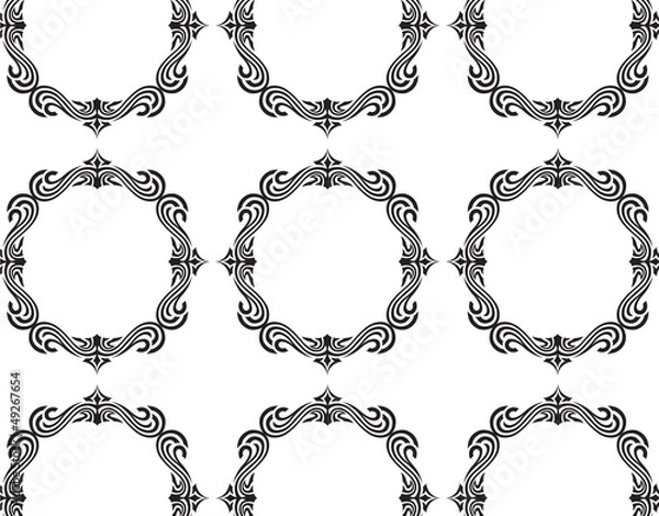 Fototapeta ワールド柄パターン