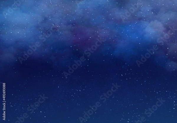 Obraz starry night sky