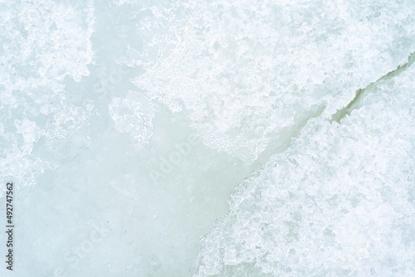 Obraz water drops on the surface