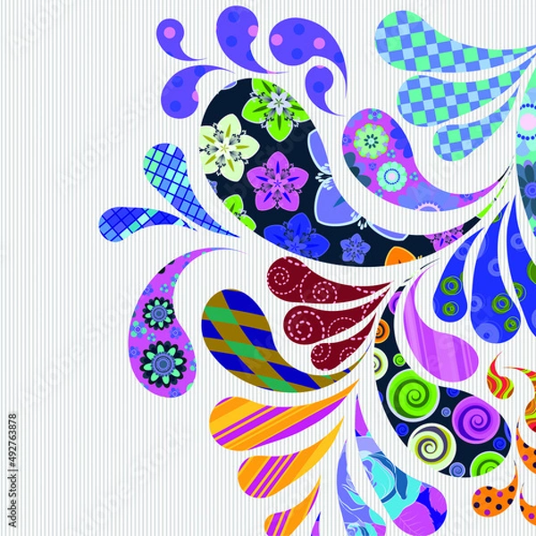 Obraz PATTERN and BACKGROUND