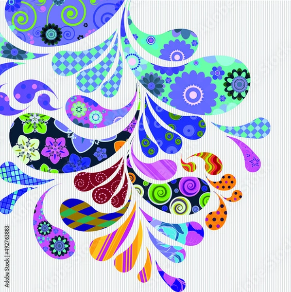 Obraz PATTERN and BACKGROUND