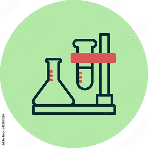 Fototapeta Lab Icon