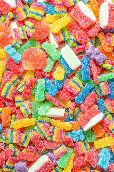 Obraz Sour gummy candy