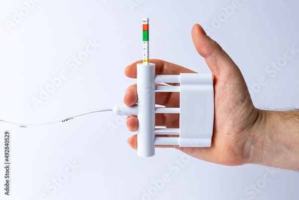 Fototapeta Vacuum delivery extraction pump, to assist delivery of a baby using a vacuum device.