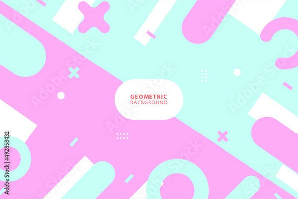 Obraz Abstract background color design template