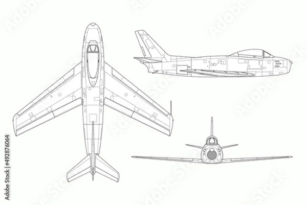Fototapeta Reactor militar