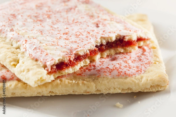 Obraz Gorące tuberowe ciasto tosterowe