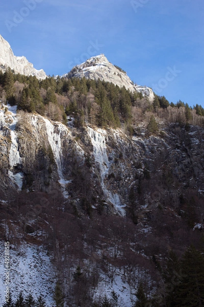 Obraz Cascate ghiacciate