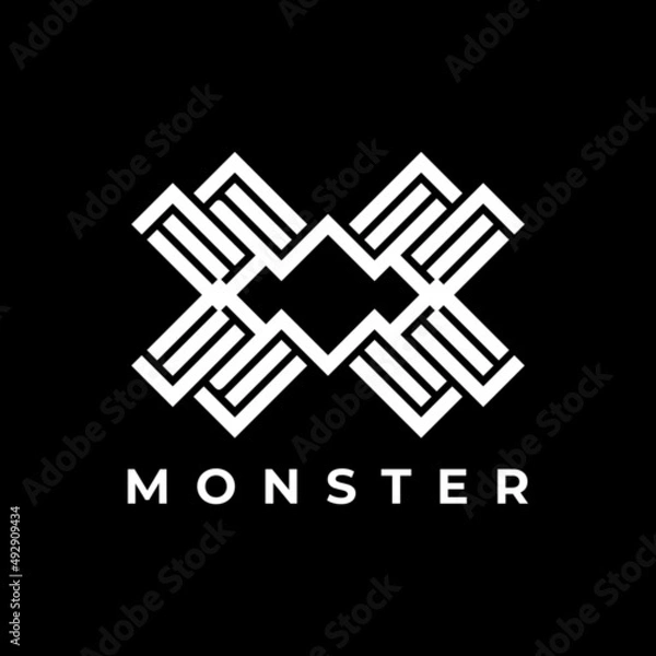 Obraz abstract simple corporate mark logo design