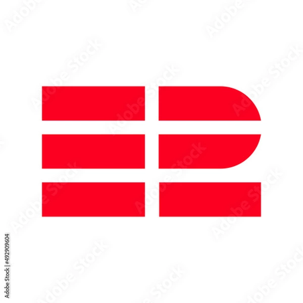 Obraz abstract simple corporate mark logo design