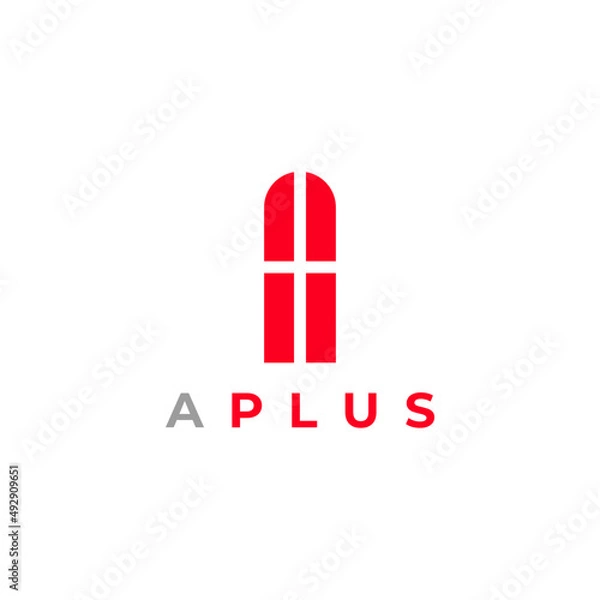 Obraz abstract simple corporate mark logo design