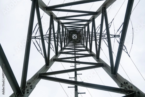 Fototapeta Strommast