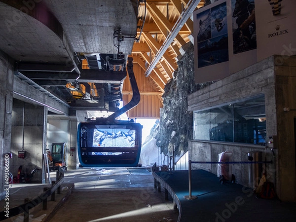 Fototapeta cable car