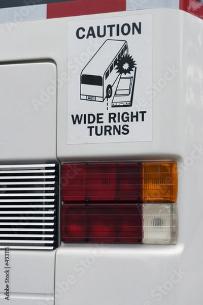 Obraz Szczegóły autobusu