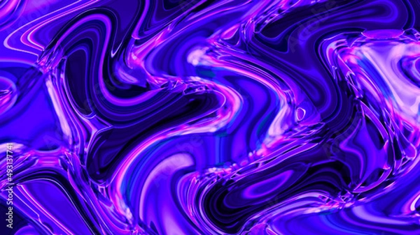 Fototapeta Otherworldly Visions. Extraterrestrial images, illusions, textures, and imaginary patterns.
