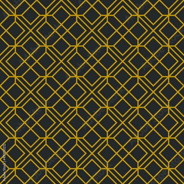 Fototapeta Simple colorful geometry background.Vector illustration.
