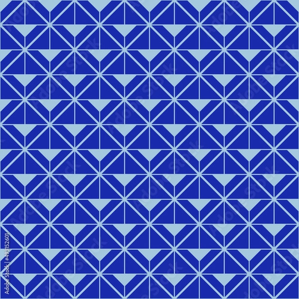 Fototapeta Simple colorful geometry background.Vector illustration.